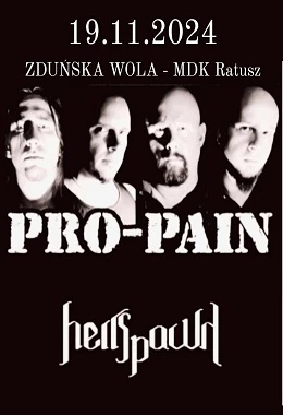 KONCERT PRO-PAIN+ HELLSPAWN