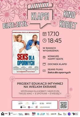 Kino Kobiet-Klaps! "Seks dla opornych"