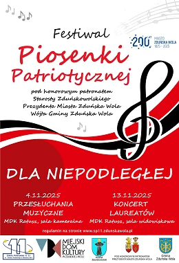 Gala Laureatów - VIII Festiwal Pieśni Patriotycznej "Dla Niepodległej"