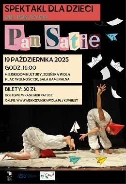 Spektakl teatralny "Pan Satie"