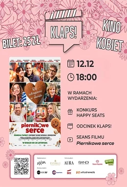 Kino Kobiet- KLAPS!" Piernikowe serce"