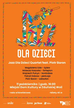 KONCERT Jazz Dla Dzieci Quartet feat. Piotr Baron